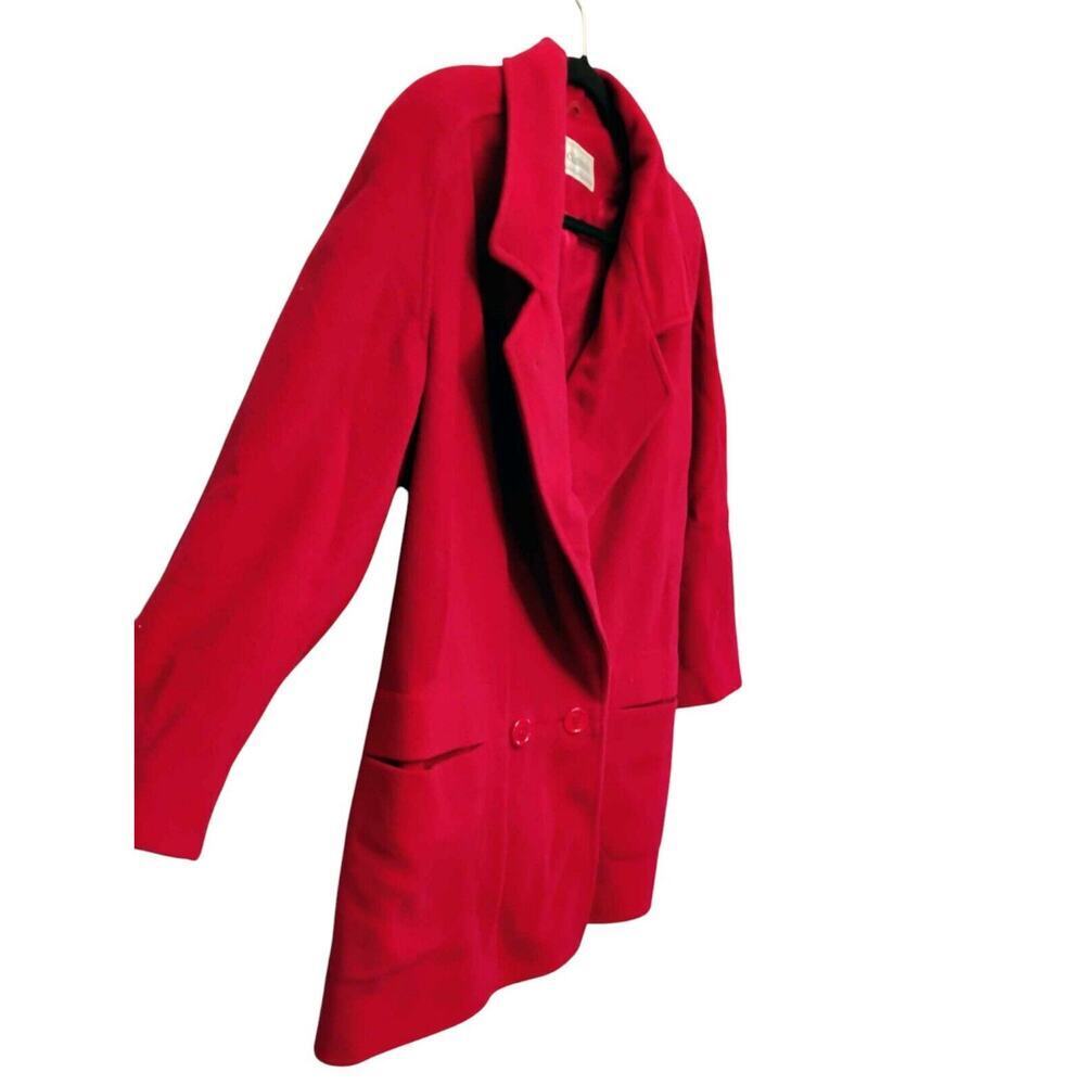 Mackintosh Vintage 100% Pure Wool Red Blazer. Size L - Picture 2 of 11